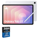 Samsung Galaxy Tab S11 11" Tablet, 128GB, Silver + 27-Month Axiom Care