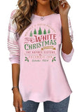 Sweatshirt for Women Crewneck Xmas Tree Graphic Shirt Tee Tops