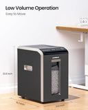 200-Sheet P-5 Micro-Cut Heavy-Duty Paper Shredder, 60-Min Continuous Run