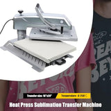 Professional Swing Away Digital T-Shirt Heat Press Sublimation Clamshell Base Smart Transfer Machine for T Shirts