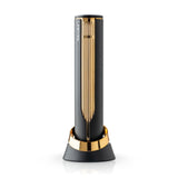 Levare - Electric Wine Bottle Opener, Rechargeable Automatic Cork Remover with USB Charging Base and Foil Cutter, Lithium Battery Powered, Ideal Gift for Wine Enthusiasts, Housewarmings, and Weddings
