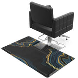 Thick Salon Mats for Hair Stylist Anti Fatigue, Barber Floor Mat with Square Base