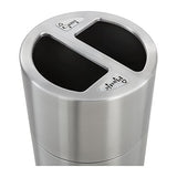 Safco Trash Can Recycling Bin Combo, 30 Gallon Indoor Kitchen Use