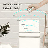WGTYOA 15L Intelligent Trash Can Automatic Sensor Dustbin Smart Electric Waste Bin
