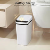 FRESHLIX 2 Pack Automatic Bathroom Trash Can 2.6 Gallon