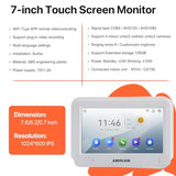 Wireless WiFi Video Doorbell Intercom System, 1080P Video Door Camera with Monitor