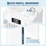 Portable Air Conditioners, 3-in-1 Evaporative Air Cooler with Touch Screen & Remote, 2.66Gal Cooling Fan, 6 Speeds & 3 Modes, 12H Timer, Includes 4 Ice Packs & Rolling Casters for Home, Office