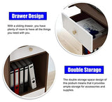 BIBOYA Podium Heavy Duty Lectern Stand Podium, Large Storage Area Speaking Lectern Laptop Stand for Churches