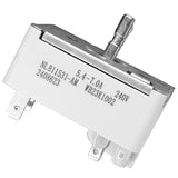 WB23K10002 Range Surface Element Switch/Burner Control Switch 8 Inch Replaces Parts: 1085974, AP3792881, PS953499, EAP953499 Compatible with GE