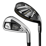 Callaway Golf Rogue ST Max Hybrid Iron Combo Set (Right Hand, Graphite Shaft, Regular Flex, 4H, 5H, 6IR - PW, AW, Set of 8 Clubs)