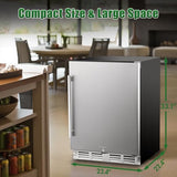 Kalamera Beverage Refrigerator, 24 inch Under Counter Beverage Cooler