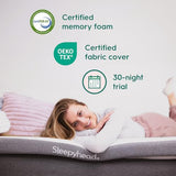 Sleepyhead Twin XL 2 Inch Mattress Topper Super, Thick Cooling Gel & Copper-Infused Memory Foam for College Dorm