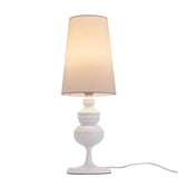 Luescheo Table Lamp with Cloth Shade Bedside Lamp Desk lamp