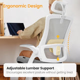 NEO Chair Ergonomic Office Desk Chair High Back Computer Gaming Mesh Chair with Comfy Task (Grey)