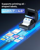 Phomemo Ethernet Thermal Label Printer 4x6, Bluetooth Shipping Label Printer for Small Business, Home, Office