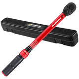 ATsafepro 1/2-Inch Drive Click Torque Wrench,10-170FT.LB/13.6-230.5N/M & Dual-Direction, 72-Tooth Dual Range Scales Torque Wrench 1/2 Drive,Easy Use for Motorcycle,Car,etc