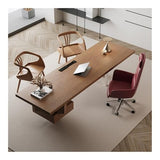zhongxlla Standing Desk, Modern Office Executive Desk with Drawers
