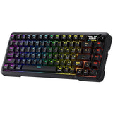 Wireless Gasket Gaming Keyboard w/Hype Screen & Knob, 81-Key Mechanical Keyboard