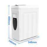 ZSRUIKJN Shredder 11L Commercial Class 4 Confidential Document Paper Office Supplies