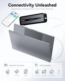 Phomemo Portable Printers Wireless for Travel, M832 Inkless Thermal Printer Support 8.5" X 11" & Multi Sizes, Bluetooth Mobile Printer