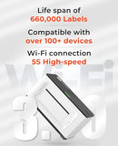 Wireless Wi-Fi Thermal Printer Shipping Label Printer, Compatible with AirPrint iPhone