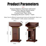 Lecterns Podium Podium Stand Luxury Lectern Spacious Mesa and Open Storage Podiums Pulpits for Churches