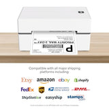 Core Innovations Bluetooth Thermal 4x6 Shipping Label Printer Bundle
