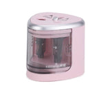 XJPWZER Hole Electric Sharpener Semi-Automatic Pencil(D)