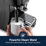 De'Longhi Magnifica Start Automatic Espresso Machine, Milk Frother, Black
