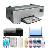 ZIMTOKO A4 L805 DTF Printer with Roll Feeder, Oven & Laptop Bundle