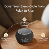 Hotmoon Luna Pro Smart Sound Machine, Dual-Stage Alarm, 507 Sounds, Plug in