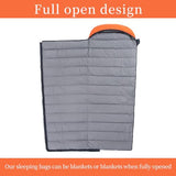 QEZER Down Sleeping Bag for Adults 600 Fill Power, Cold Weather Compact Ultralight All Seasons Sleeping Bag for Backpacking, Camping, Hiking
