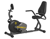 Marcy Magnetic Recumbent Bike with Adjustable Resistance and Transport Wheels NS-716R, 11.00 x 22.00 x 31.00" MARCY
