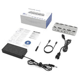 12-in-1 TB5 Docking Station with 120Gbps Max Transfer, 140W PD, 2.5G Ethernet, 4X USB-A 3.2 Gen 2, SD4.0, for Windows 11