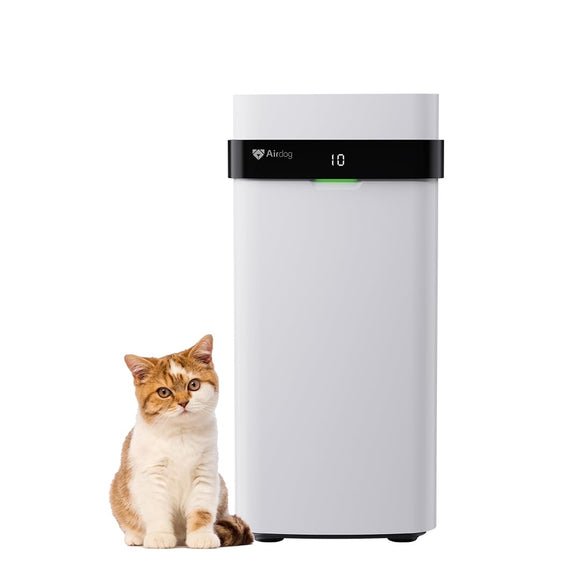 Air Purifier with Pet Cover Attachment – TPA Technology Up to 20X More Effective than HEPA, Ideal for Rooms Up to 450 sqft Airdog
