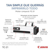 Canon imagePROGRAF TC-21 24" - Large Format Printer, Poster & Plotter Printer