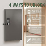 Keypad, Bluetooth & WiFi Unlock (Sold Separately), Access Log Tracking, Key Management for School, Property, Office