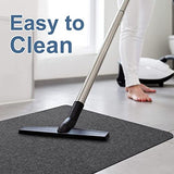 Office Chair Mat for Hardwood & Tile Floor, 55"x35" Computer Gaming Rolling Chair Mat (Black, 55"×35")