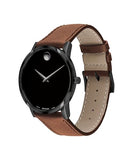 Movado Museum Classic Men's Watch - Swiss Quartz Movement, Calfskin Strap