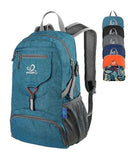 WATERFLY Small Lightweight Packable Backpack: 20l Ultra Light Foldable Travel Hiking Camping Daypack Day Pack for Man Woman