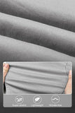 GINGTTO Skinny Jeans Men Grey Stretch Slim Fit Elatic Waist Tapered 32