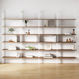 Nathan James Theo 6-Shelf Tall Bookcase, Wall Mount Bookshelf