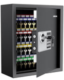 70 Position Key Cabinet with Combination & Key Lock Wall Mounted Security Keys Safe Key