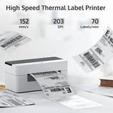 Shipping Label Printer, 4x6 Label Printer for Shipping Packages, High Speed Thermal Printer