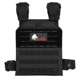 Wolf Tactical Fitness Weighted Vest Men Women - Adjustable Weight, Rucking, Black
