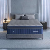 Sweetnight CoolNest Hybrid King Size Mattress 14 Inch, Cooling Pillow Top