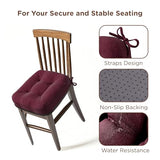 Codi 6 Pack Dining Chair Cushions, Thick Chairs Pads for Indoor Kitchen