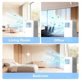 Antarctic Star Portable Air Conditioner 8,000 BTU for Rooms up to 450 Sq. Ft, 4 Modes Portable AC Unit with Cooling, Dehumidifier, Fan & Sleep, Remote Control, 24H Timer & Window Kit for Bedroom