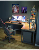 SABALON Office Desk Solid Wood Corner Computer Desk L-Shaped Desk