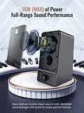 USB Computer Speakers,Hi-Fi Stereo PC Speakers,16W Desktop Speaker,Built-in DSP Sound Chip
